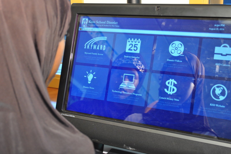Kent School District’s new kiosks are bringing the SIS and free wi-fi to the community
